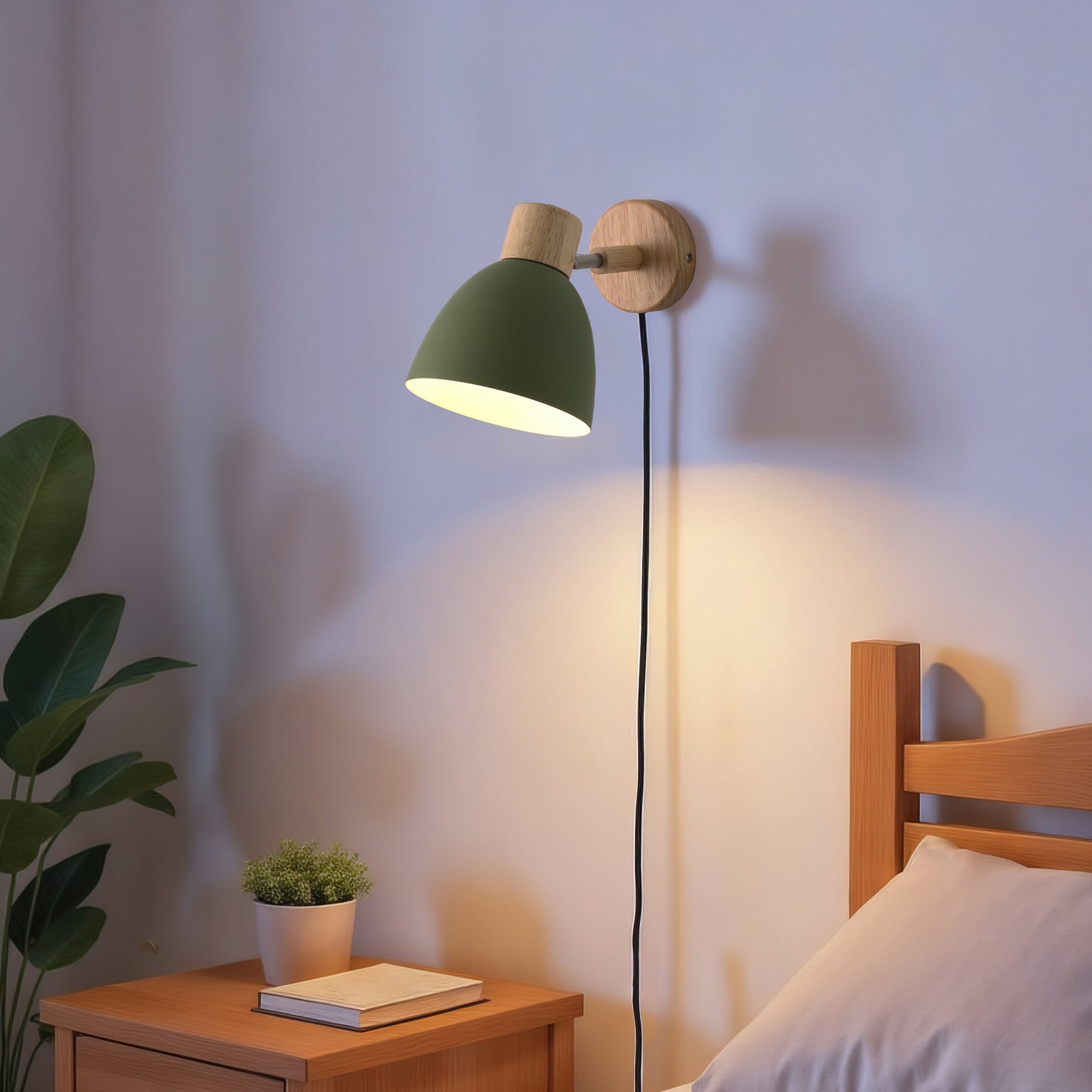 Pino Vegglampe Grønn