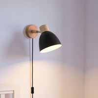 Pino Vegglampe Svart