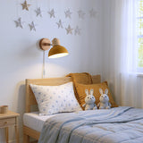 Boom Vegglampe Mustard