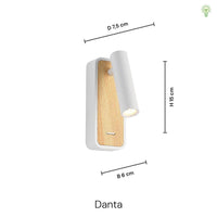Danta Vegglampe