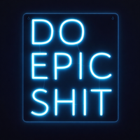Do Epic Shit Neon Vegglampe
