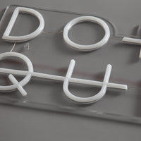 Don't Quit Neon Vägglampa Grön-Lampconcept.se