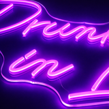 Drunk in Love Neon Vegglampe
