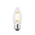 15 x LED E27 4W B35 Dimbar Klar