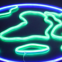 Earth Neon Vegglampe
