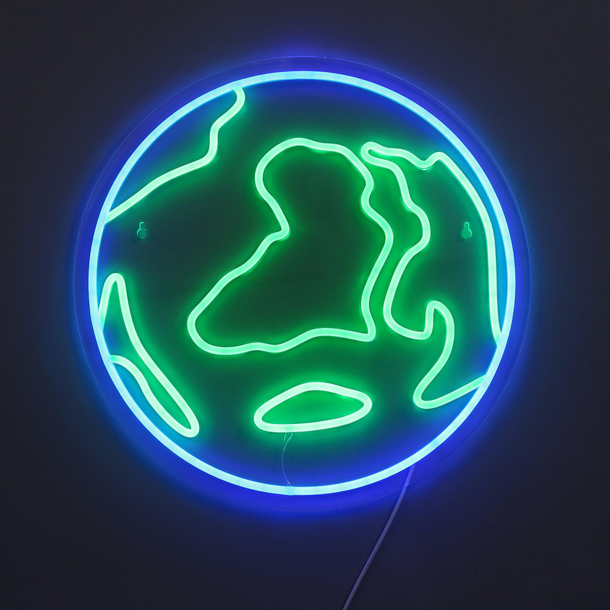 Earth Neon Vägglampa-Lampconcept.se