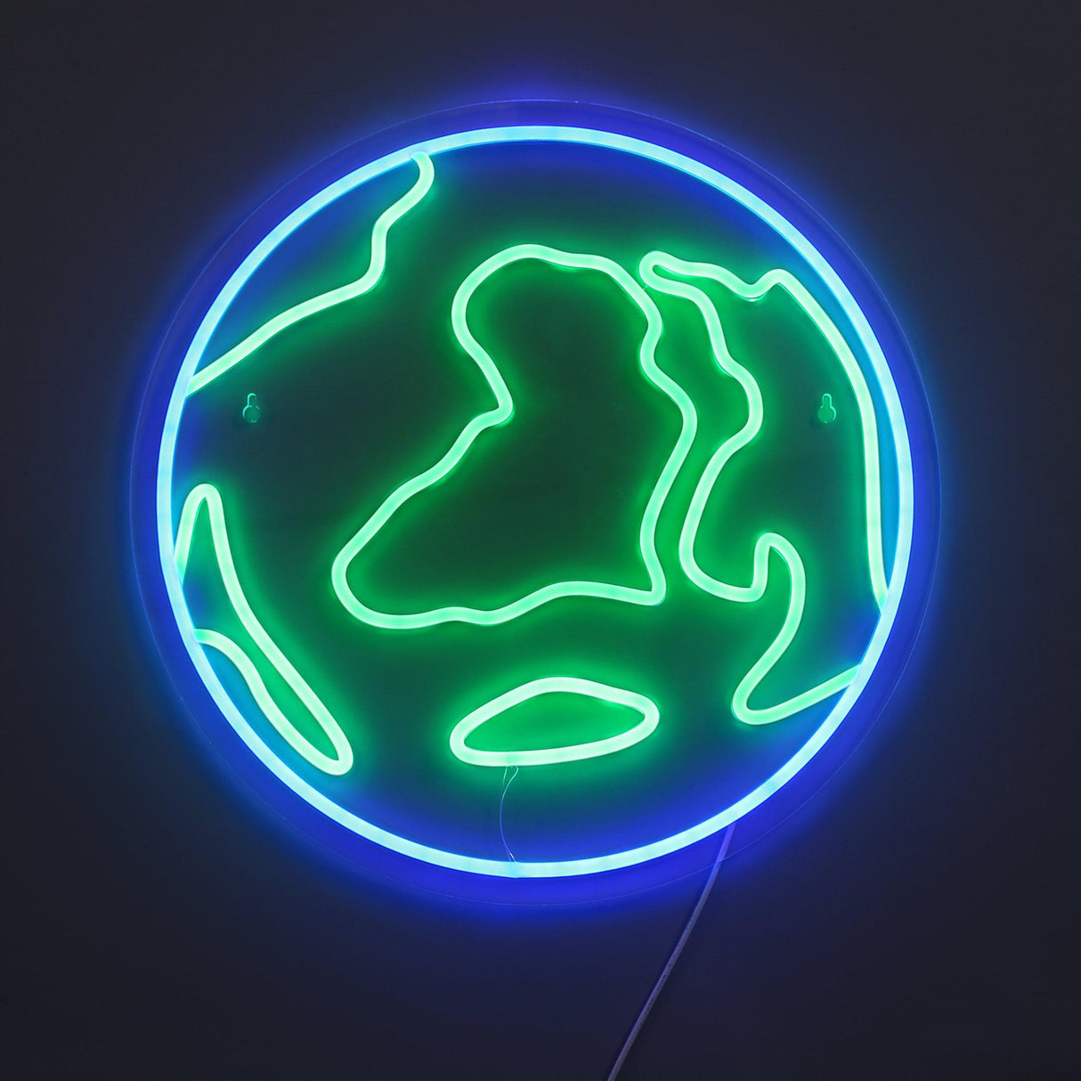 Earth Neon Vägglampa-Lampconcept.se