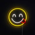 Emoji Yummy Neonskilt