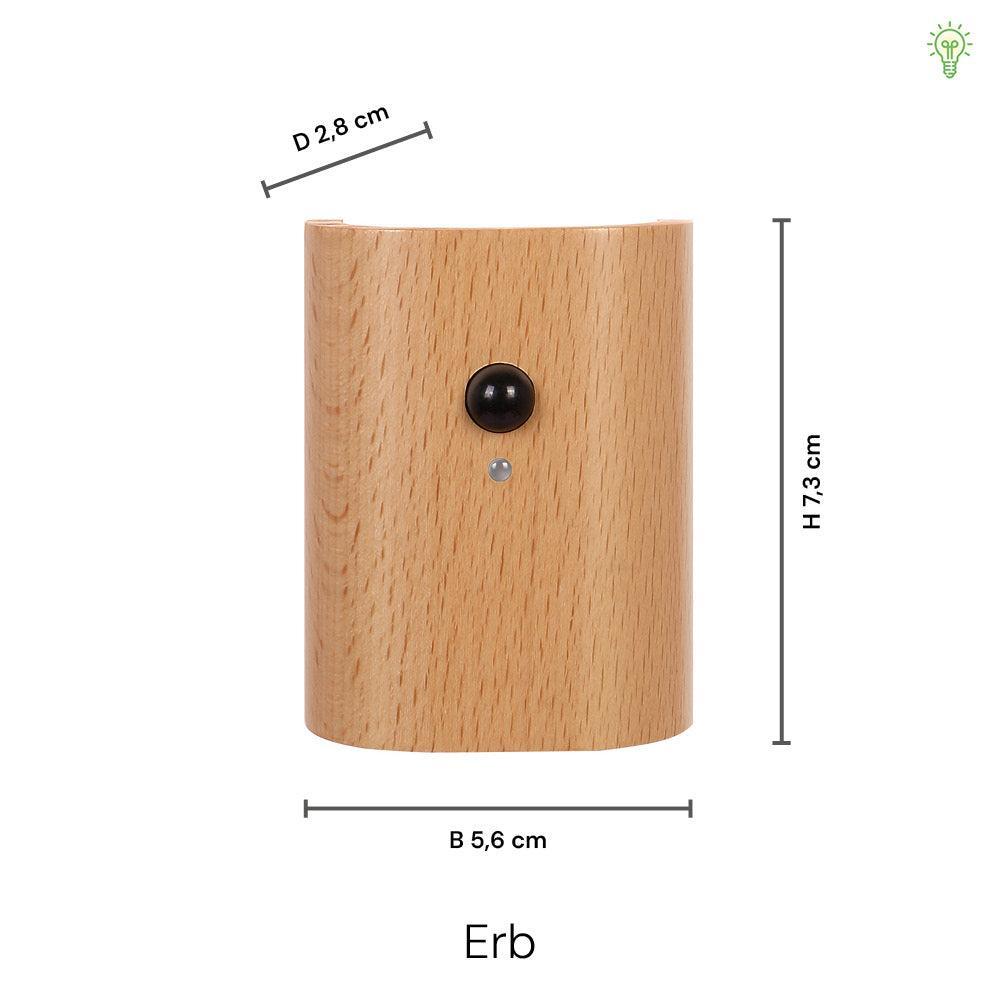 Erb Trådløs Vegglampe