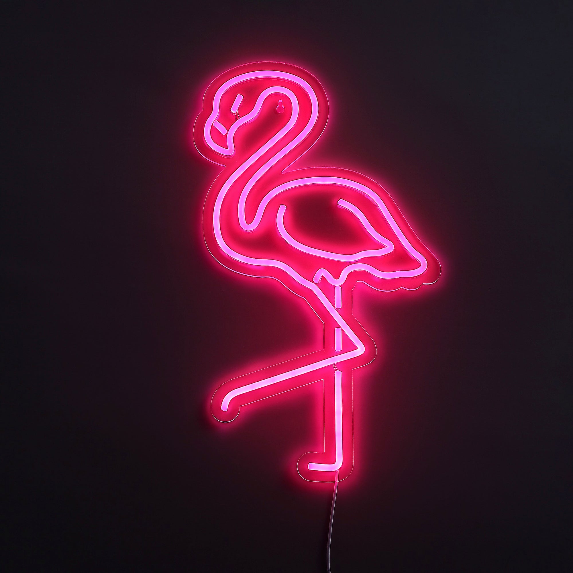 Flamingo Neon Vegglampe