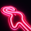Flamingo Neon Vegglampe