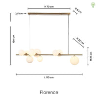 Florence Langbordslampe