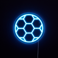 Football Neon Vegglampe