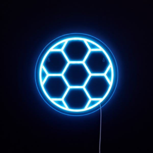 Football Neon Vegglampe