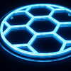 Football Neon Vegglampe