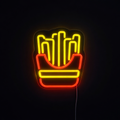 French Fries Neonskilt