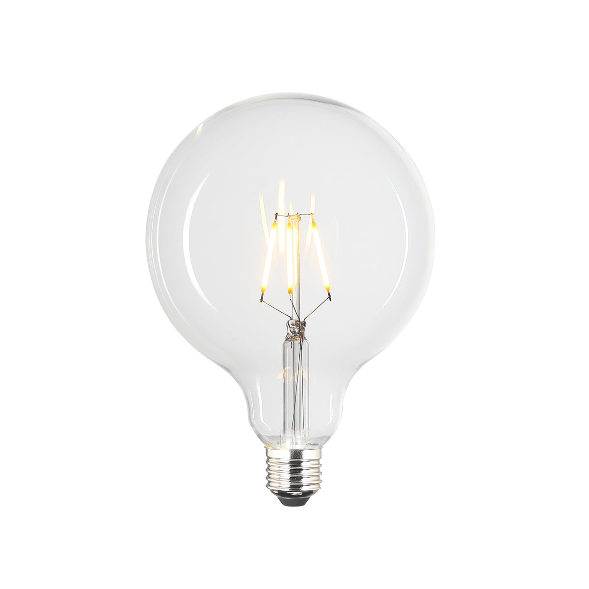 LED E27 4W 2200K G125 Dimbar