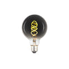 LED E27 4W G95 Spiral Dimbar Smoke-Lampconcept.se
