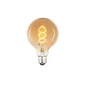 LED 4W G95 Spiral Dimbar E27 - Amber