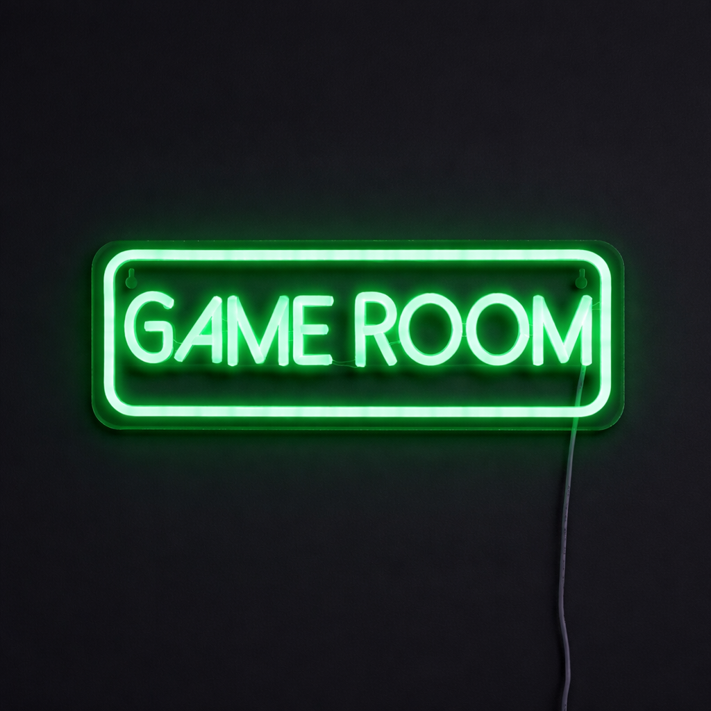 Game Room Neon Vegglampe