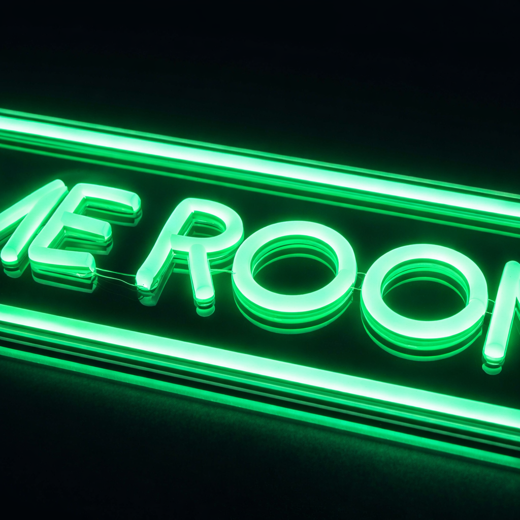 Game Room Neon Vegglampe