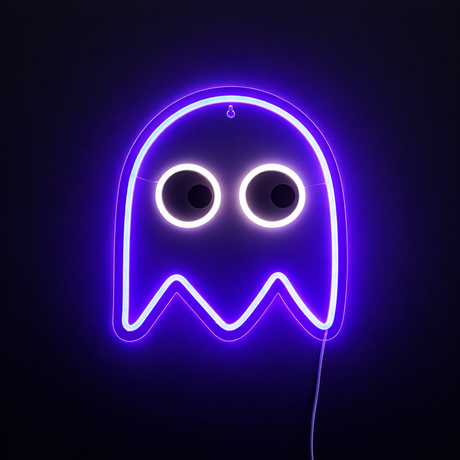 Ghost Neon Vegglampe
