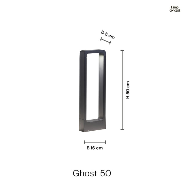 Ghost LED Hagelampe 50cm