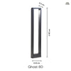 Ghost LED Hagelampe 80 cm