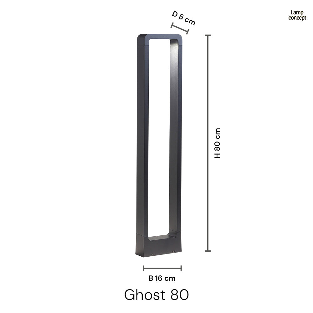 Ghost LED Hagelampe 80 cm