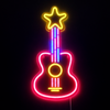 Guitar Neon Vegglampe