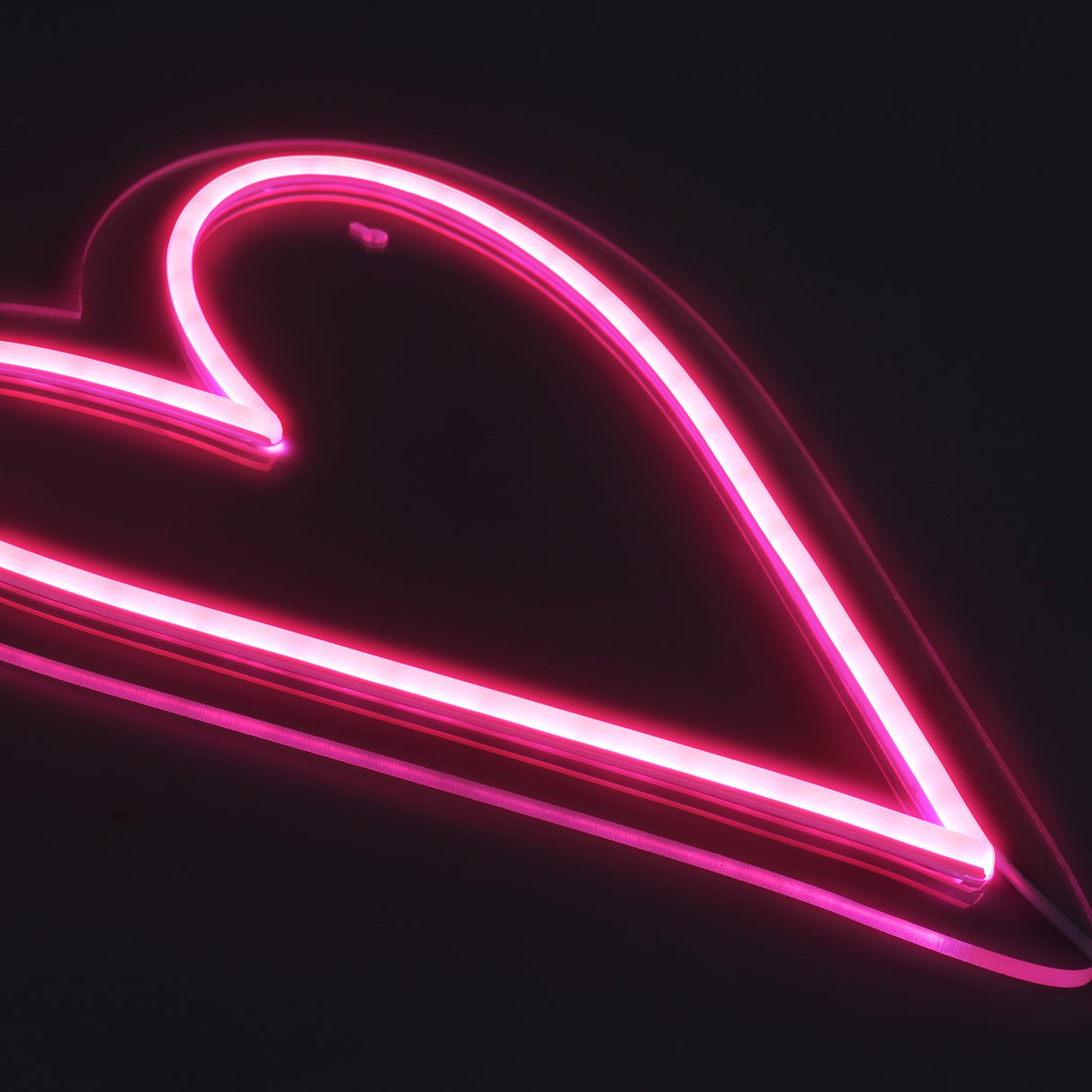Heart Neon Vägglampa-Lampconcept.se