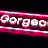 Hello Gorgeous Neon Vegglampe