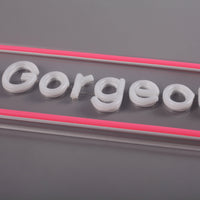Hello Georgeous Neon Vägglampa-Lampconcept.se