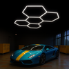 Hexagon Garasje LED 5-Sett 6500K
