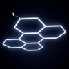 Hexagon Garasje LED 5-Sett 6500K