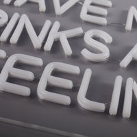 I Have Mixed Drinks About Feelings Neon Vägglampa-Lampconcept.se