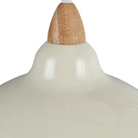 Oak Pendel Ø35 Glossy Vanilje