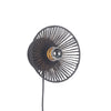 Wave Vägglampa Ø20 Sort-Lampconcept.se