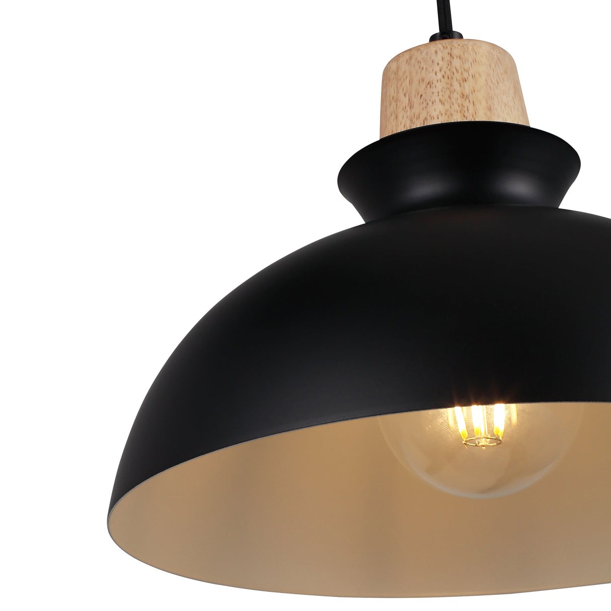 Tray Pendel Ø28 Svart