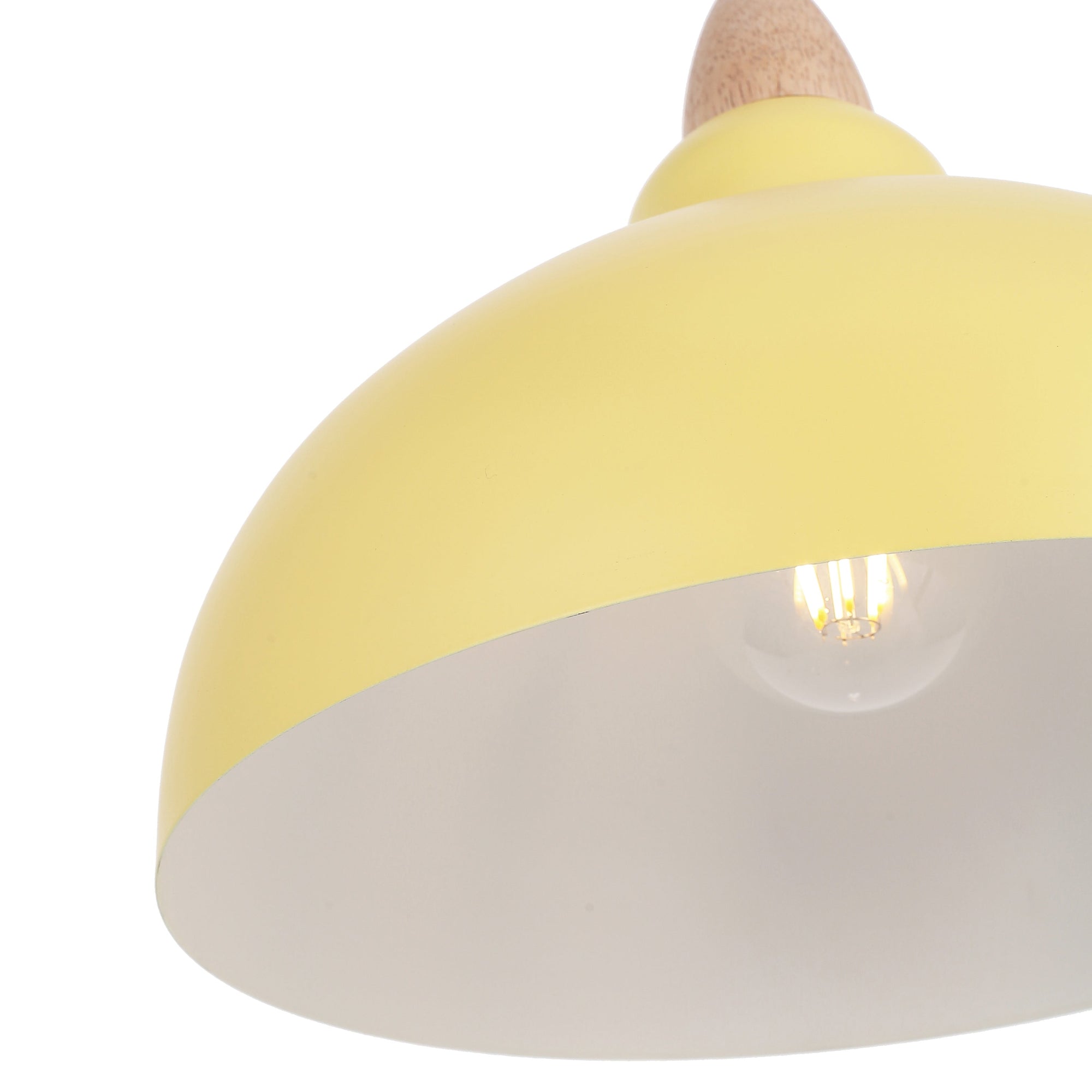 Oak Pendel Ø35 Lemon Gul