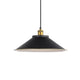 Svart/Messing