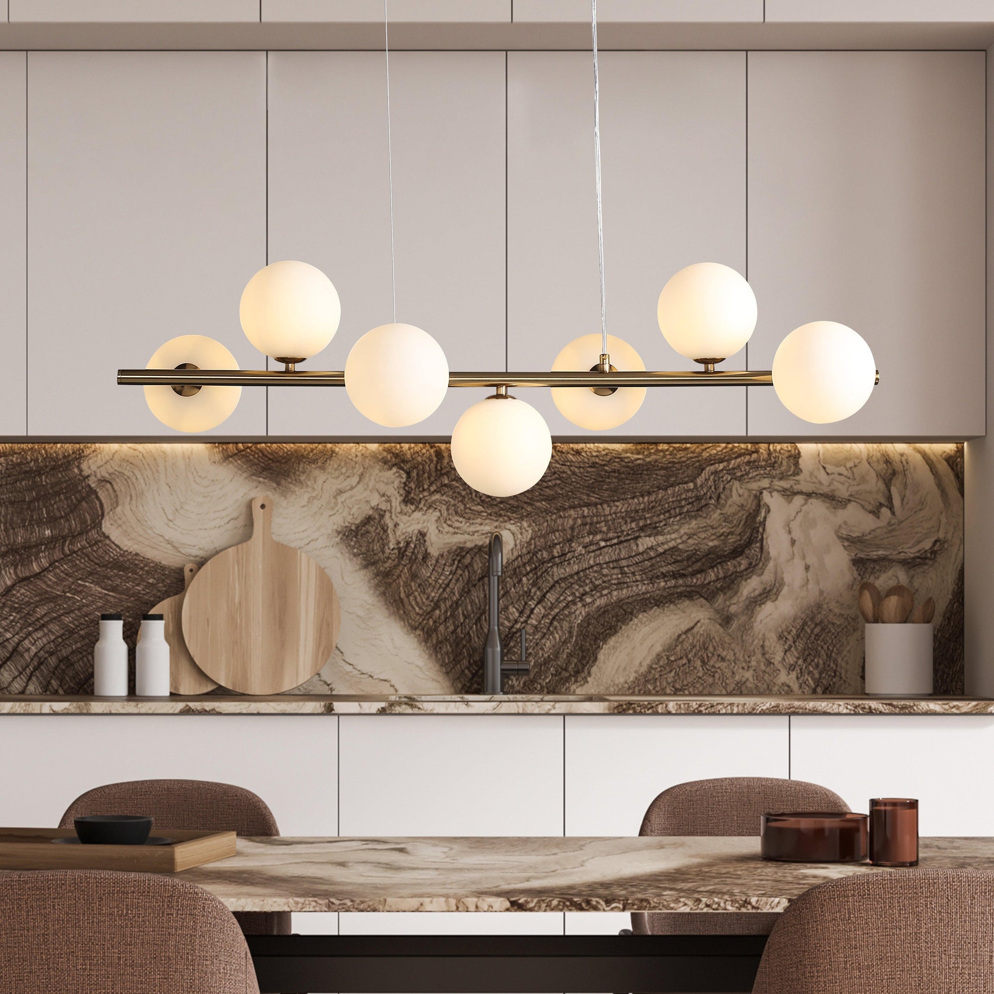 Bubbles Langbordslampe 90cm