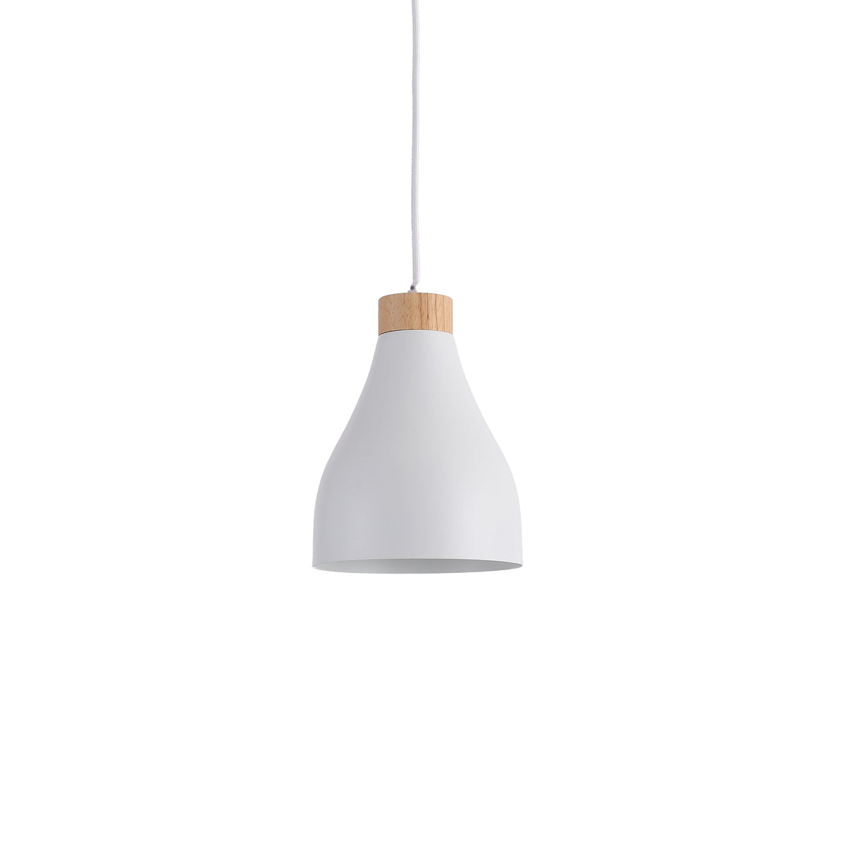 Ash Taklampe Ø16 Hvit