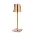 Garda Mini 24cm Trådløs Bordlampe IP54 - Messing