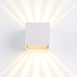 Sunset IP54 6W Utendørs Vegglampe Hvit