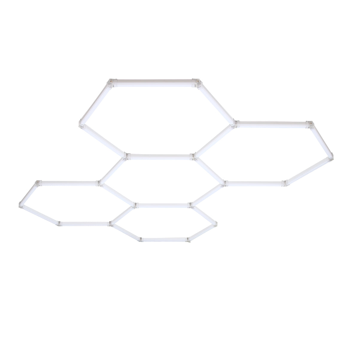 Hexagon Garasje LED 5-Sett 6500K