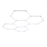 Hexagon Garasje LED 5-Sett 6500K