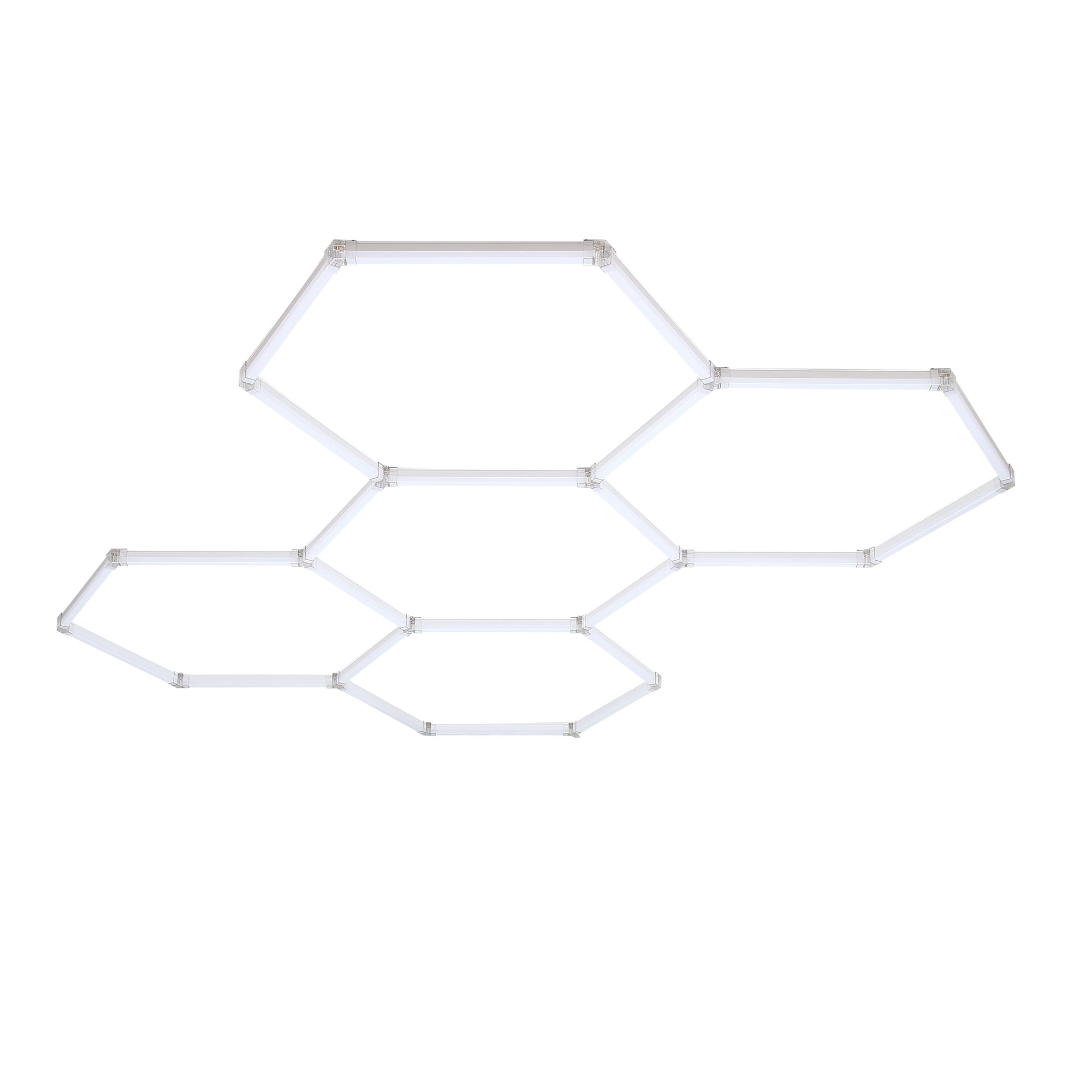 Hexagon Garasje LED 5-Sett 6500K