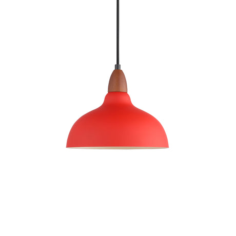 Oak Taklampa Ø24 Röd-Lampconcept.se