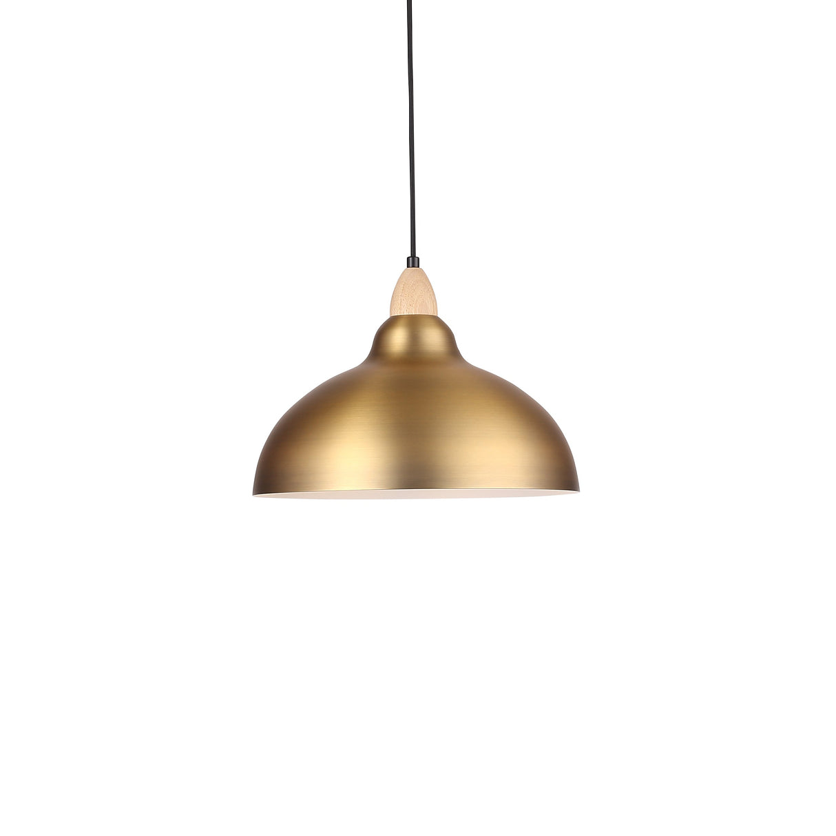 Oak Pendel Ø35 Børstet Messing
